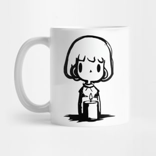 Candle girl Mug